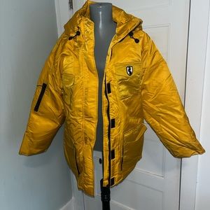 VHNY 
Vivienne Hu NY VHNY Puffer Coat gold goose down winter parka jacke…